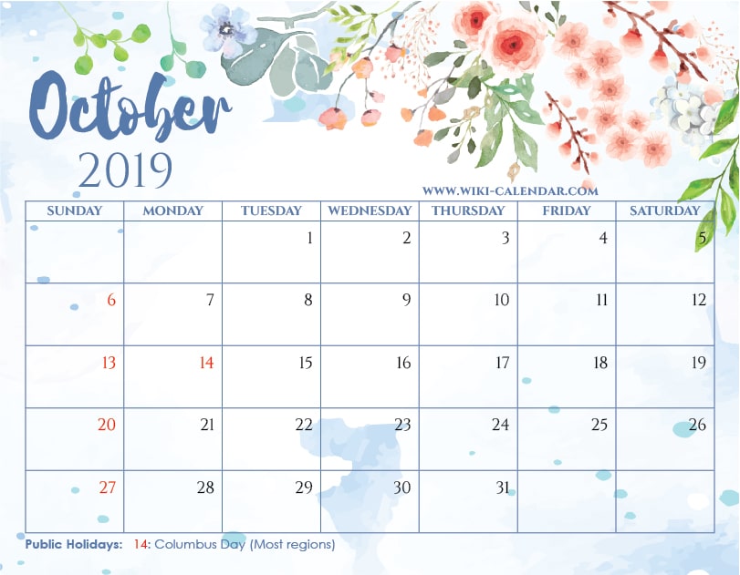 free-printable-october-2019-calendar